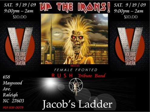 Jacob's Ladder Gig www.ncrushtribute.com